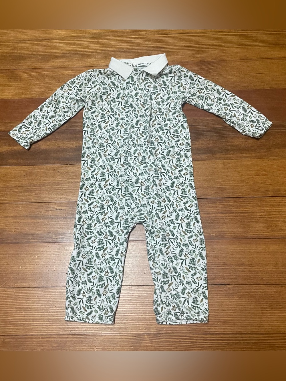 Magnetic Me Awesome Balsam Collared Modal Magnetic Romper Size 6-9 Months